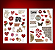 Adesivos Aesthetic - cartela Love Red - Imagem 3