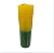 Vela 14 Dias Amarela/Verde 510g - Imagem 1
