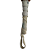 Aluquerê Tradicional em Crina Natural – Instrumento Ritual 40cm - Imagem 4