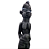 Escultura Africana Yemanjá em Madeira Entalhada – 25cm - Imagem 4