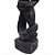 Escultura Africana Yemanjá em Madeira Entalhada – 25cm - Imagem 3