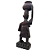 Escultura Africana Oxum em Madeira Entalhada – 24,5cm - Imagem 3