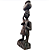 Escultura Africana Oxum em Madeira Entalhada – 24,5cm - Imagem 2
