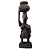 Escultura Africana Oxum em Madeira Entalhada – 24,5cm - Imagem 1