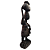 Escultura Africana Oxum em Madeira Entalhada – 24,5cm - Imagem 4