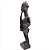Escultura Africana Exu em Madeira Entalhada – 35cm - Imagem 2