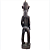 Escultura Africana Exu em Madeira Entalhada – 35cm - Imagem 3