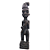 Escultura Africana Ogum Guerreiro em Madeira Entalhada – 35cm - Imagem 1