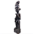 Escultura Africana Ogum Guerreiro em Madeira Entalhada – 35cm - Imagem 4