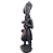 Escultura Africana Osun/Oxum em Madeira Entalhada – 32cm - Imagem 2