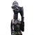 Escultura Africana Osun/Oxum em Madeira Entalhada – 32cm - Imagem 3