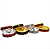 Entremeio Strass Colorido 1cm - Imagem 1