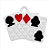 Pingente Cartas de Baralho – 2,5cm - Imagem 1