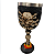 Taça Caveira em Resina com Interior Metálico - Imagem 1