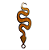 Pingente Cobra de Oxumarê – 4,5cm - Imagem 1