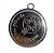 Pingente Medalha de Oxum Dupla Face – 3cm - Imagem 2