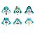 Boneco Blokees Hatsune Miku DaaLaMode Q Series MIKU YOU - Imagem 2