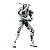 Figura de Ação - Marvel Rivals Champion Class 10 Moon Knight Model Kits - 104 peças - Blokees - Imagem 7