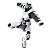 Figura de Ação - Marvel Rivals Champion Class 10 Moon Knight Model Kits - 104 peças - Blokees - Imagem 3
