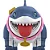 Figura de Ação - Marvel Rivals Champion Class 12 Jeff - The Land Shark - Blokees - Imagem 5