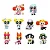 Figura de Ação - Powerpuff Girls Mokoo 01 Cute Beats 6 in 1 - Blokees - Imagem 3