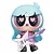 Figura de Ação - Powerpuff Girls Mokoo 01 Cute Beats 6 in 1 - Blokees - Imagem 8
