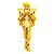Figura de Ação Saint Seiya Shaka Virgem - Champion Class - Blokees - Imagem 2