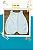 Conjunto Body Jardineira e Acessórios Branco Bebê - Imagem 2