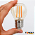 Kit 3 Lâmpada Filamento Led G45 Decorativa Vintage Âmbar 4w Bivolt CTB - Imagem 4