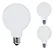 Kit 10 Lâmpadas LED Globo G80 4W Branco Frio - Imagem 5