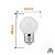 Kit 10 Lâmpada Bolinha Led 3w E27 Bulbo Lustre Espelho G45 Branco Quente 3000k Bivolt - Imagem 3