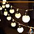 Kit 3 Lâmpada De Filamento Led G80 Leitosa 4W Branco Frio 6000k Bivolt - Imagem 6