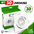 Kit 30 Spot Embutir Led Quadrado 13cm 15w 3000k Branco Quente PVC Embuled - Imagem 1