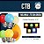 Kit 30 Lâmpadas Led Bolinha Colorida Decorativa Varal Cores 3w Bivolt E27 CTB Varal Penteadeira - Imagem 1