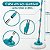 Mop Giratório 360º Esfregão Balde 8 Litros Original Flash Limp com Cabo Inox - Imagem 6