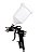 Pistola Para Pintura Gravidade Bico 1.5 Copo 600ml Bc73-15 Steula - Imagem 1