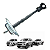 Limitador de Porta Toyota Hilux / SW4 2015 a 2026 - Imagem 1