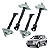 Limitador de Porta Toyota Rav4 - 2006 a 2012 - Imagem 19