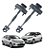 Limitador de Porta Ford New Fiesta 2011 a 2019 - Imagem 2
