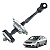 Limitador de Porta Honda Civic 2006 a 2011 - Imagem 1