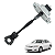 Limitador de Porta Toyota Camry 2007 a 2011 - Imagem 5