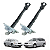 Limitador de Porta Toyota Corolla / Fielder 2005 a 2008 - Imagem 9