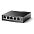 SWITCH DE MESA FAST ETHERNET COM 5 PORTAS (4 PORTAS POE) TL- SF1005LP - Imagem 1
