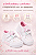 Tênis Cano Alto Menina Infantil Laço Duplo Florzinhas Decor - Imagem 3