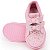 Tênis Cano Alto Menina Infantil Laço Duplo Florzinhas Decor - Imagem 5