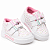 Tênis Cano Alto Menina Infantil Laço Duplo Florzinhas Decor - Imagem 2