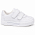 Tenis Infantil Menino Calce Fácil Escola Branco Preto Marrom - Imagem 6