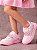 Tênis Infantil Menina Pekilé Rosa Escola Antiderrapante Leve - Imagem 6