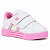 Tenis Infantil Menina Casual Leve Confortável Coração Velcro - Imagem 4