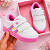 Tenis Infantil Menina Casual Leve Confortável Coração Velcro - Imagem 6